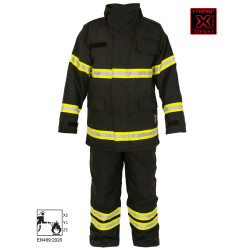 Costum de pompieri XPERT (Geaca si pantaloni) tip Nomex - Standard EN 469